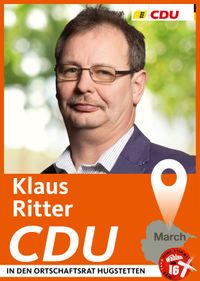 Klaus Ritter, Hugst CDU-MARCH+2019